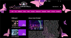 Desktop Screenshot of klubkristall.com